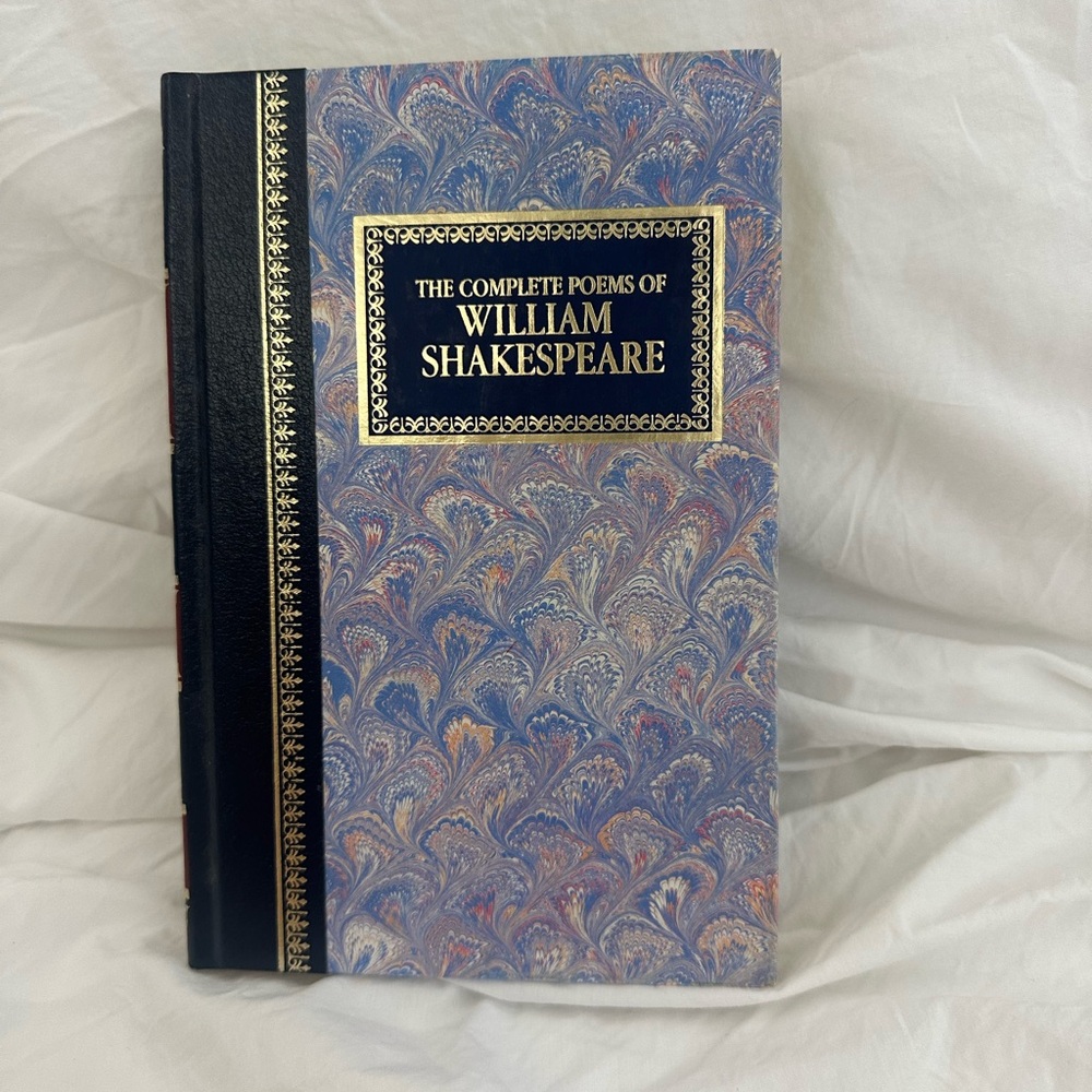 William Shakespeare's Complete Poems Book | Excellent Condition